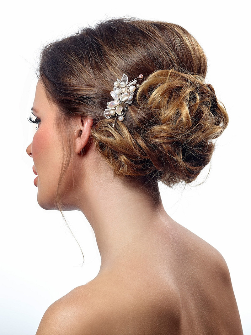 Hårsmykke ivory | bridalstore.dk
