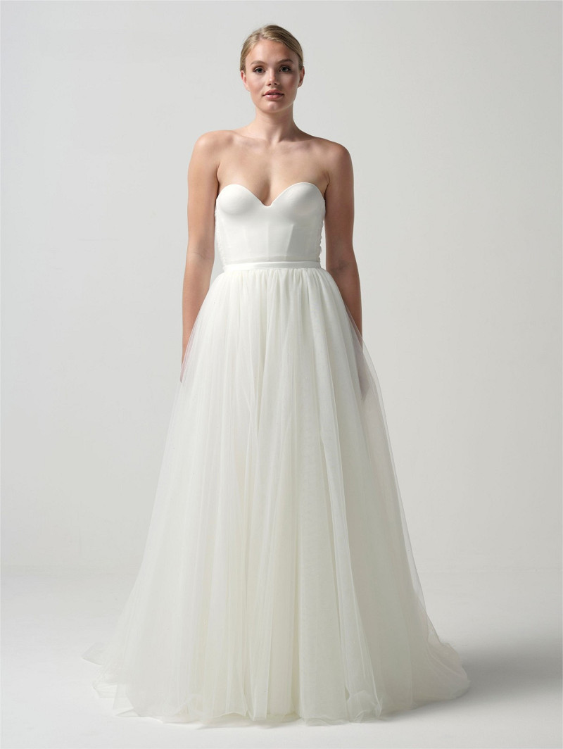 Nederdel Crystal AB ivory | bridalstore.dk