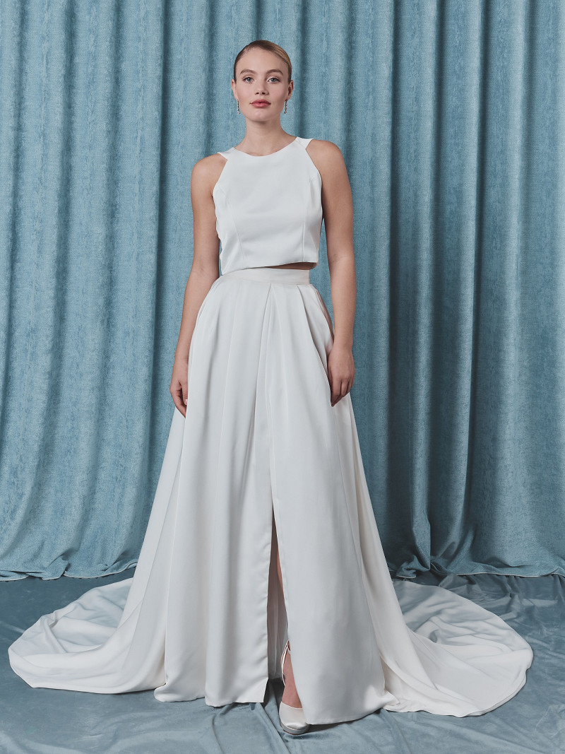 Nederdel Satin Gem Lucia ivory | bridalstore.dk