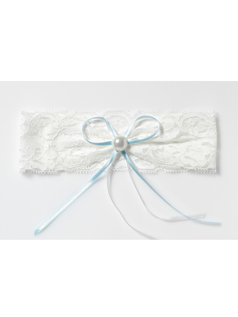Strømpebånd ivory | bridalstore.dk