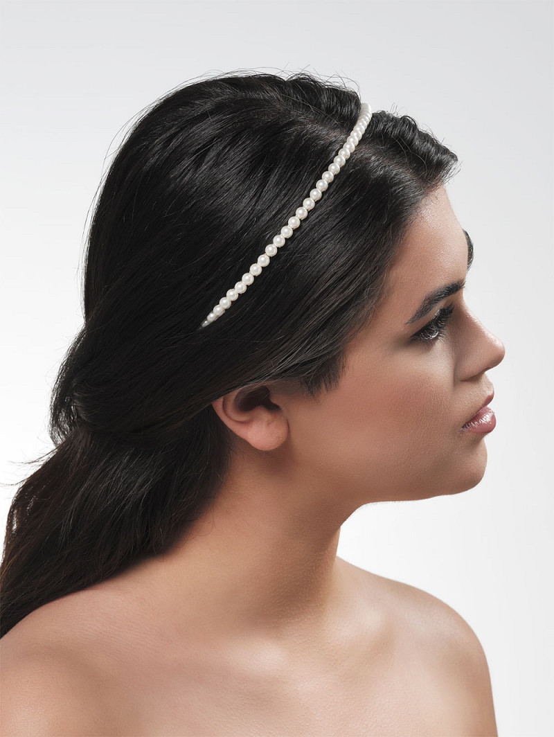 Tiara ivory/gold | bridalstore.dk