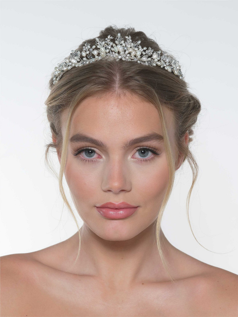 Tiara ivory/silver | bridalstore.dk