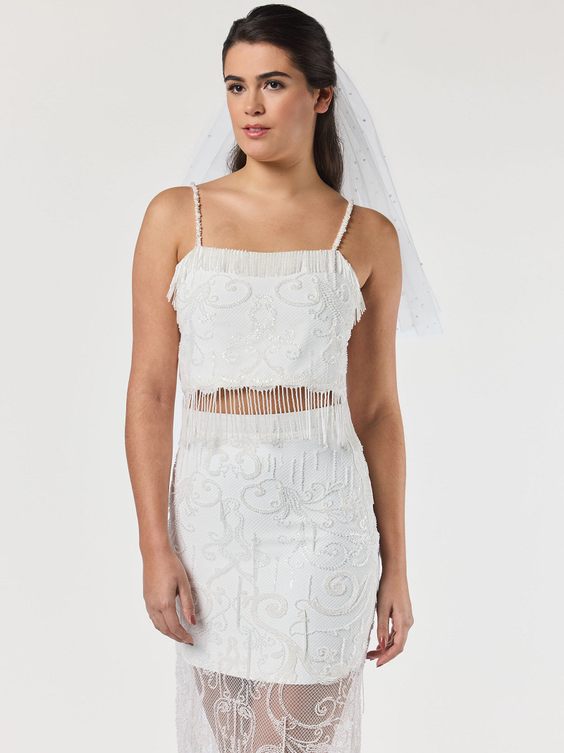 Top Amy ivory | bridalstore.dk