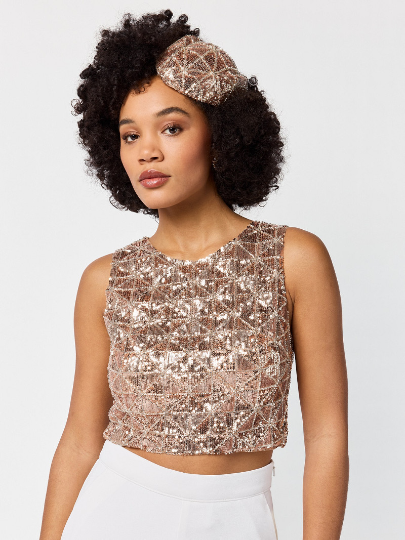 Top Sequins Jill bronze | bridalstore.dk